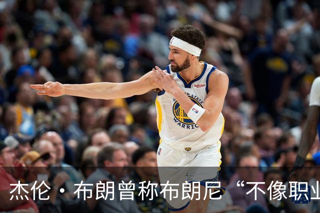 杰伦·布朗曾称布朗尼“不像职业球员”，如今勒布朗加盟76人